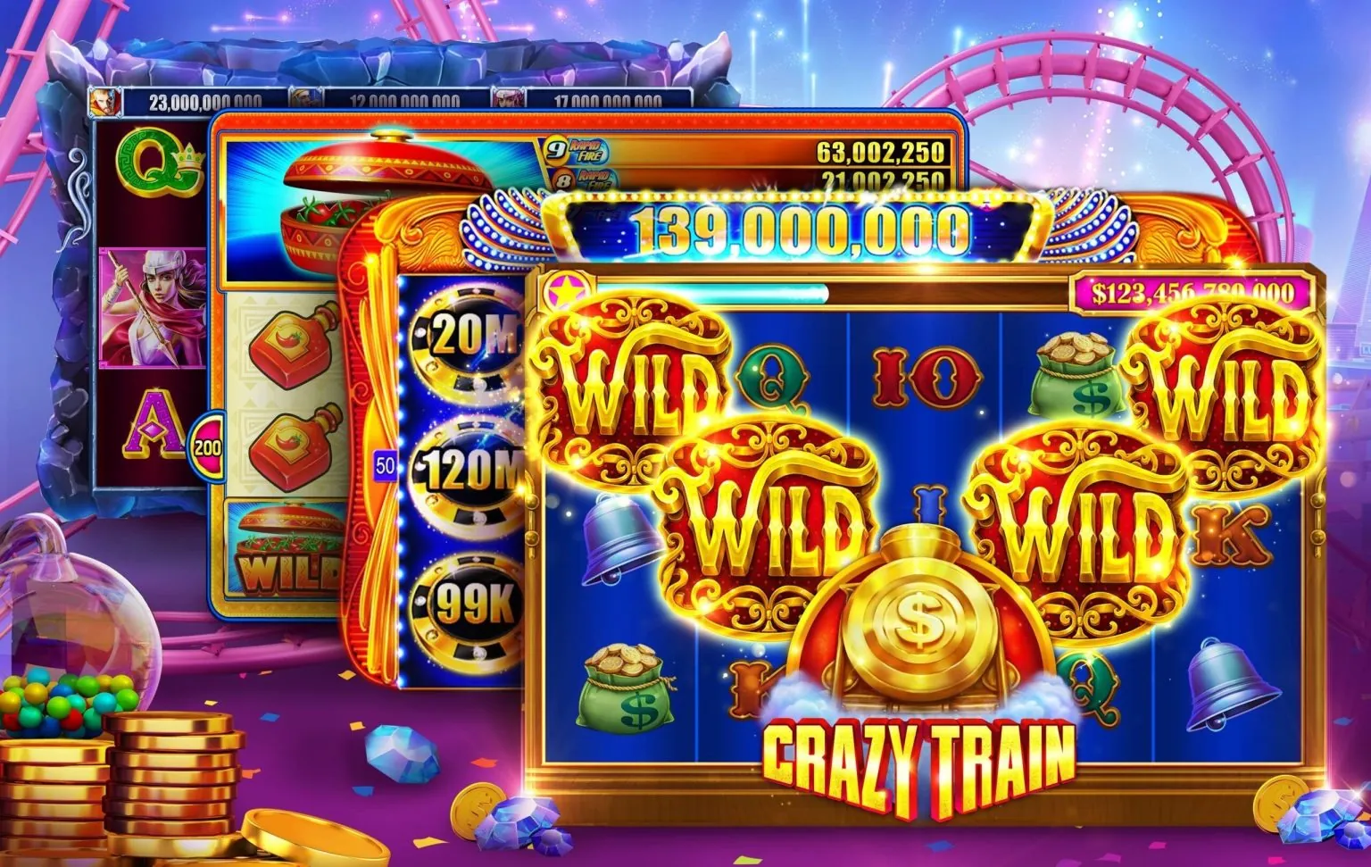 Các trò chơi Slot game và nổ hũ với giải thưởng lớn tại C54
